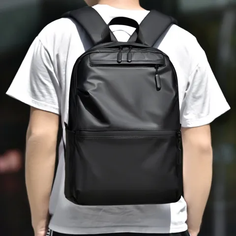 Mochila para Portátil Minimalista Gran Capacidad Impermeable Negocios Mochila de Viaje para Hombre Mujer Oficina Escuela Urban Casual