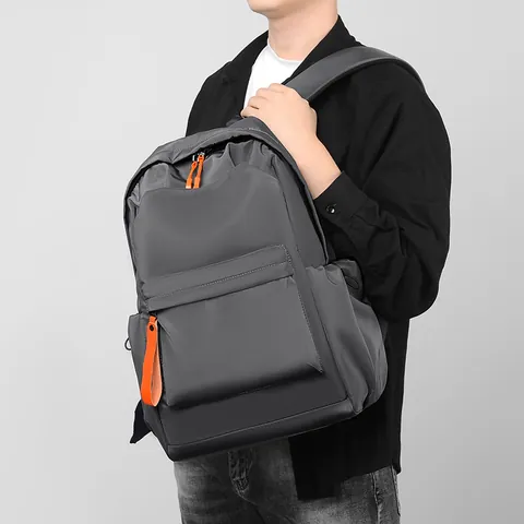 Men Large Capacity Laptop Backpack Waterproof Oxford Cloth Travel Bag For Business Student Casual School Backpack
