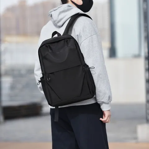 Large Capacity Waterproof Oxford Cloth Backpack With USB Charging Port Men Casual Travel Computer Bag College School Bag