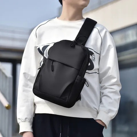 Sac à Dos pour Ordinateur Portable Business Casual Homme Étanche Grande Capacité PU Minimaliste Urbain Voyage Convient pour Ordinateur 14 Pouces
