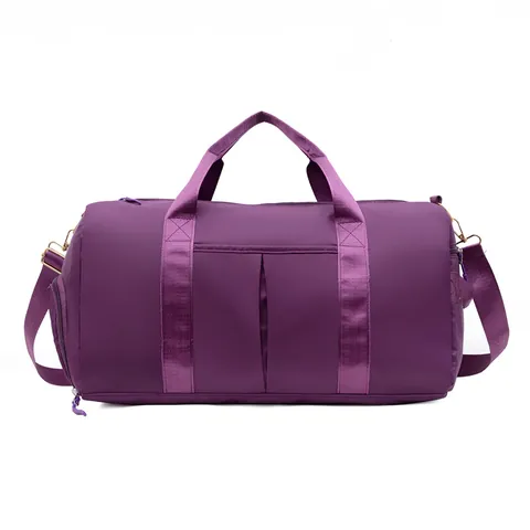 Large Capacity Oxford Fabric Travel Bag Dry Wet Separation Gym Fitness Bag With Independent Shoe Compartment Duffle Bag