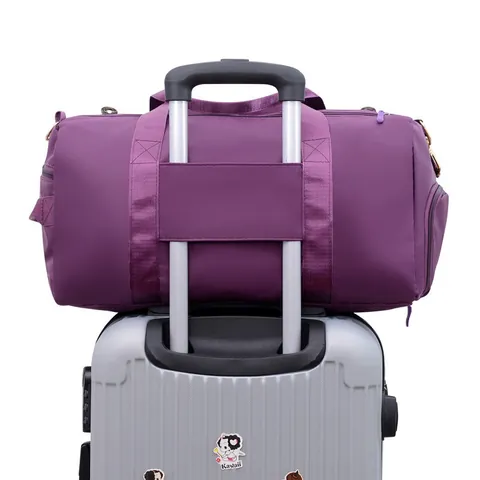 Large Capacity Waterproof Oxford Cloth Travel Duffel Bag Multi-Function Gym Bag Sport Luggage Bag With Shoe Compartment For Men Women