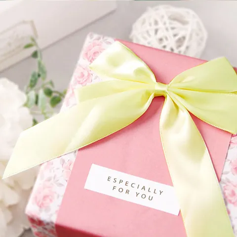 Fiocchi in Nastro di Raso Fatti a Mano per Confezioni Regalo Accessori per Abbigliamento Decorazione per Matrimoni Feste Fai da Te Poliestere
