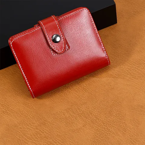 A7 Loose Leaf Handbook PU Leather Mini Wallet For Women Stylish Multi-functional Journal Binder Notebook Cover Shell