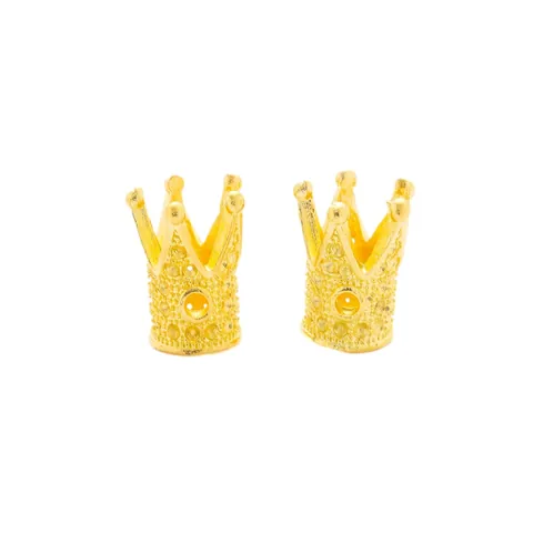 Vintage Legering Kroon Charms Voor DIY Sieraden Maken Hangers Voor Ketting Armband Accessoire Meerkleurige Metalen Kralen