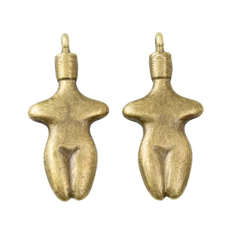 Vintage Legering Etalagepop Hanger Charms Voor DIY Sieraden Maken Antiek Brons Zilver Metaal Hangend Accessoire