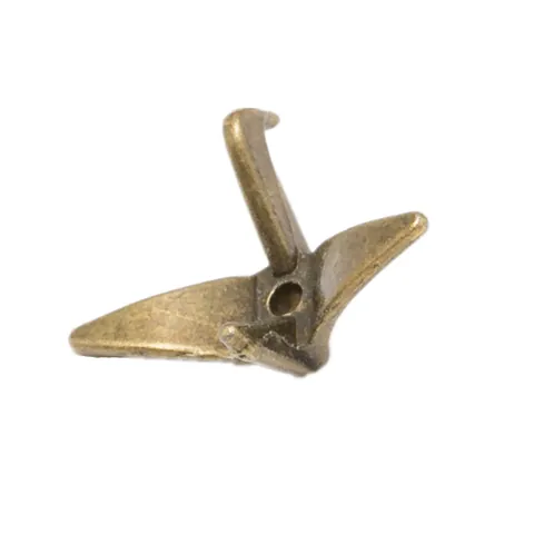 Vintage Alloy Origami Thousand Paper Crane Connector Beads DIY Jewelry Making Findings Accessories For Necklace Bracelet