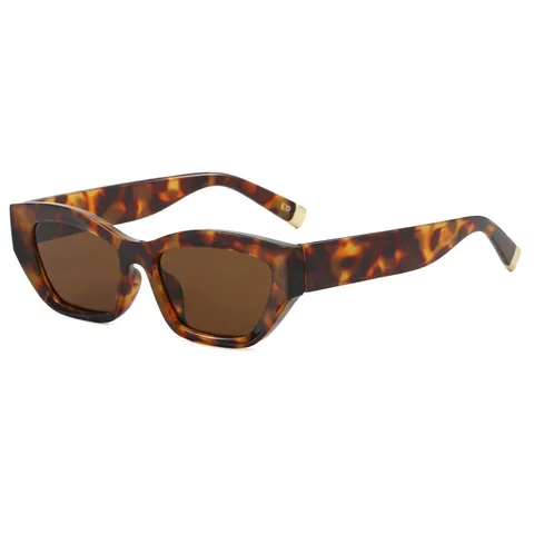 Women Cat Eye Sunglasses Retro Fashion Geometric PC Frame UV400 Lens Gradient Pink Blue Tea Gray Trendy Stylish Party Eyewear