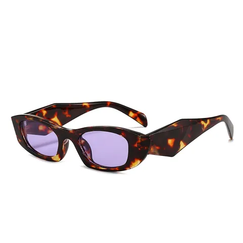Occhiali da Sole Vintage Cat Eye per Donna Montatura Geometrica Spessa PC AC Moda Retro UV400 Streetwear Occhiali