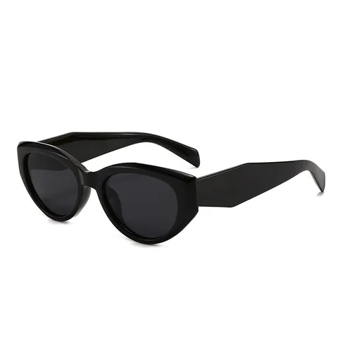 Damen Retro Cat-Eye-Sonnenbrille Mode Übergroßer Polygon-PC-Rahmen UV400-Schutz Sonnenbrille Für Reise-Party Täglicher Gebrauch