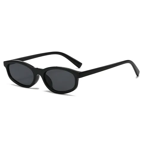 Retro Oval Sunglasses For Women Small Frame Fashion PC AC UV400 Protection Eyewear Vintage Stylish Sun Glasses Casual Traveling