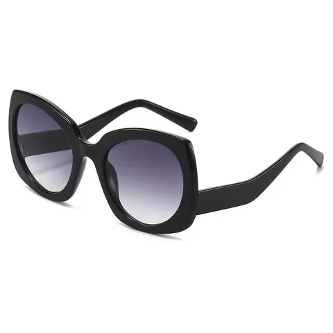 Gafas De Sol De Mariposa Sobredimensionadas De Moda Para Hombre Mujer Marco De PC Retro Protección UV400 Lente Degradada Playa