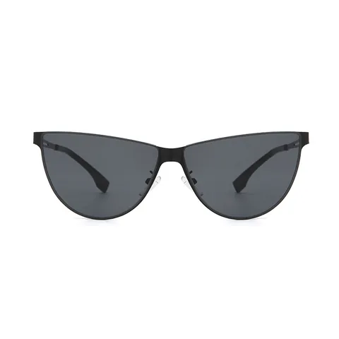 Occhiali da Sole Donna Cat Eye Vintage Montatura in Metallo Traforata Protezione UV400 Lenti Sfumate Moda Outdoor