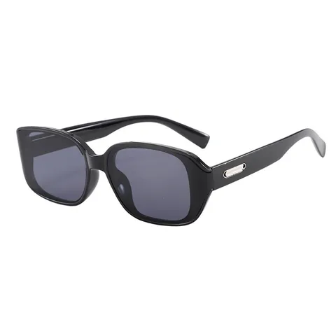 Vintage Square Sunglasses UV400 Protection PC Frame Large Frame Sun Glasses For Women Men Travel Fashion Eyewear