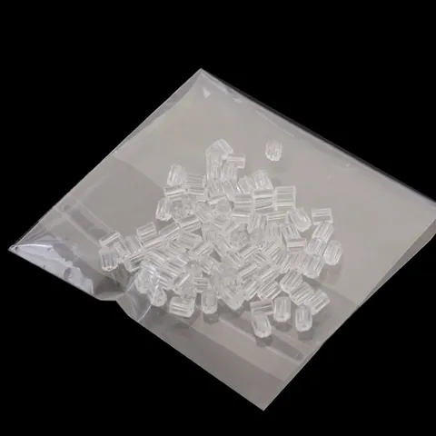Octagonal Plastic Earring Backs Transparent Silicone Earring Stoppers Ear Nut Jewelry Findings For DIY Ear Stud Accessories