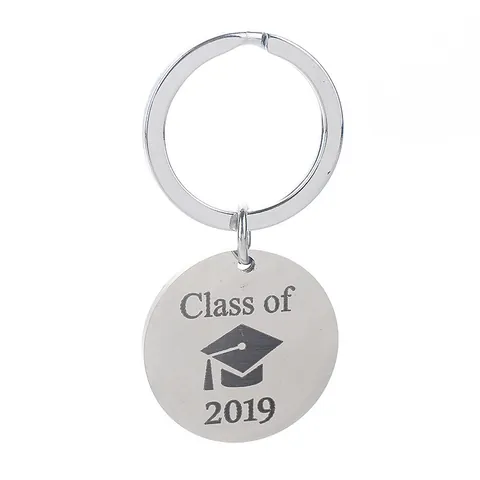 Llavero Graduación Clase De 2019 Mi Historia Solo Está Comenzando Aleación Metal Anillo Llave Diploma Birrete Regalo