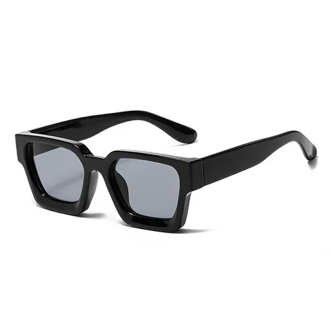 Retro Kleine Vierkante Zonnebril Mode PC Frame UV400 Bescherming Bril Vintage Zonnebril Voor Heren Vrouwen Outdoor Reizen