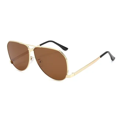 Classic Aviator Sunglasses Metal Frame UV400 Protection Large Frame Fashion Eyewear For Men Women Outdoor Driving Traveling