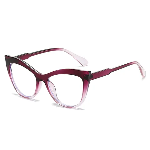 Γυναικεία Retro Cat Eye Anti Blue Light Γυαλιά Σκελετός από Κράμα Φακός AC Μόδα Πεταλούδα Σκελετός Γυαλιών Οπτικά Γυαλιά με Διάφανους Φακούς