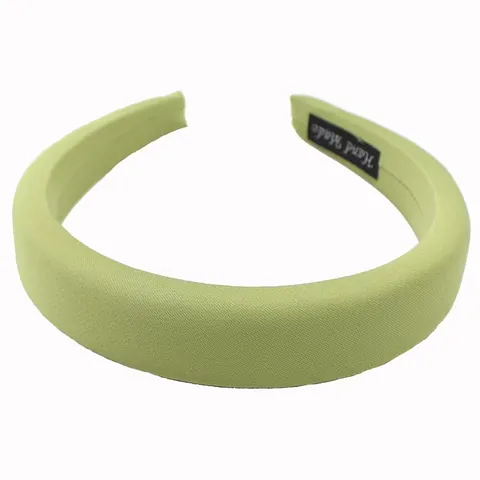 Handmade Thickened High Crown Satin Hair Hoop For Women Solid Color Wide Edge Elegant Headband Daily Face Washing Hair Card