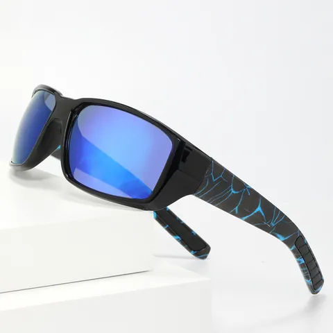 Gafas de Sol Deportivas para Ciclismo Protección UV400 Montura de Policarbonato Lentes de Espejo Gafas de Bicicleta Para Hombre Mujer Pesca Conducir