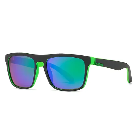 Polarized Sunglasses For Men UV400 Protection Square Frame Sports Sunglasses For Cycling Driving Fishing Outdoor Eyewear