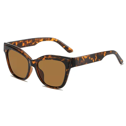 Vintage Retro Katzenaugen Sonnenbrille Für Damen UV400 Schutz Großer Rahmen Polycarbonat Mode Trendy Dekorativ Brillen
