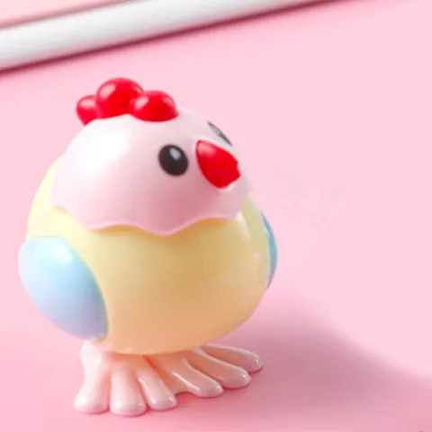 Creative Cute Cartoon Chicken Manual Pencil Sharpener Portable Plastic Pencil Machine Student Stationery Office School Supplies