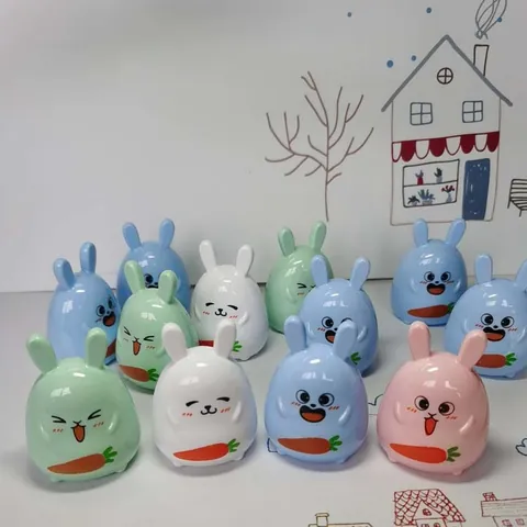 Cute Cartoon Rabbit Pencil Sharpener Manual Plastic Mini Stationery For School Kids Students Desktop Decoration Gift Office Supplies