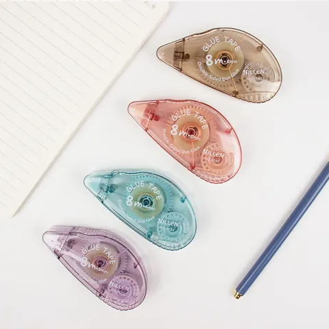 Double Sided Dot Glue Tape Roller For Scrapbooking DIY Craft Student School Office Stationery Supplies Transparent Adhesive Glue Tape