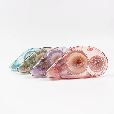 Double Sided Dot Glue Tape Roller For Scrapbooking DIY Craft Student School Office Stationery Supplies Transparent Adhesive Glue Tape