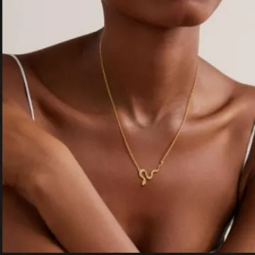 14K Gold Plated Copper Zirconia Pendant Necklace For Women Snake Heart Butterfly Star Leopard Cross Vintage Luxury Jewelry