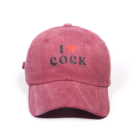 Gewassen Polyester Honkbalpet Voor Dames Heren Retro Letterprint Verstelbare Zonnehoed Casual Gebogen Rand Dad Hat