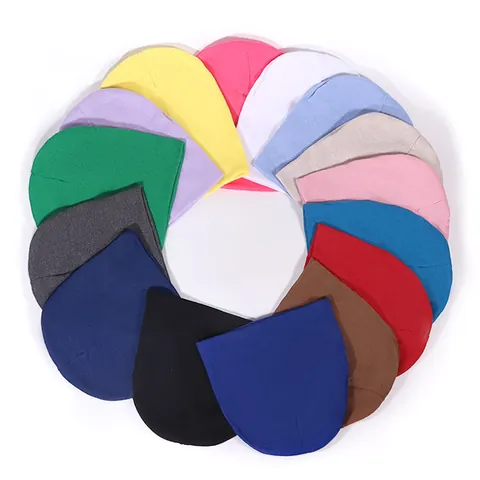 Oversized Solid Color Knitted Beanie Hat Soft Warm Dopamine Candy Color Slouchy Skull Cap Women Men Winter Accessories
