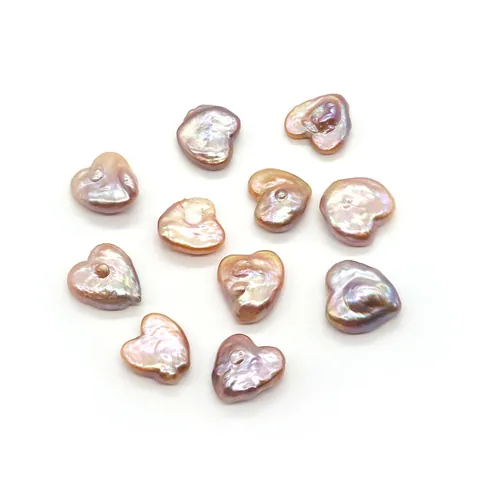 Natuurlijke Zoetwaterparel Hartvorm Barok Losse Kralen Geen Gat DIY Sieraden Ambachtelijke Accessoires Elegant
