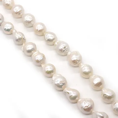 Natuurlijke Zoetwater Barokparels Losse Kralen Onregelmatige Staartvorm Hoogglans Witte Parels Voor DIY Sieraden Maken Accessoires