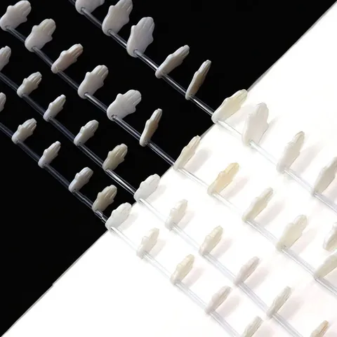 Natural Freshwater Shell Hamsa Hand Loose Beads White Carved Mother Of Pearl Beads For DIY Jewelry Making Components