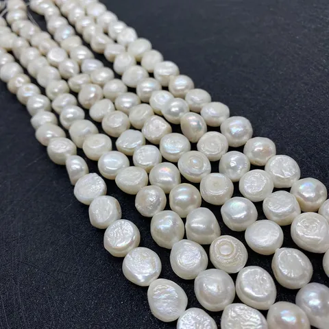 Natural Freshwater Pearl Loose Beads Baroque Rice Shape Iridescent Luster For DIY Jewelry Making Necklace Bracelet Piece