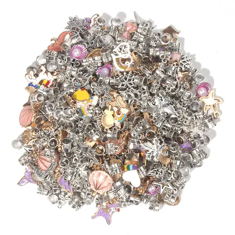 Mixed Animal Fruit Flower Alloy Enamel Charms For DIY Bracelet Necklace Jewelry Making Handmade Beading Pendants Accessories