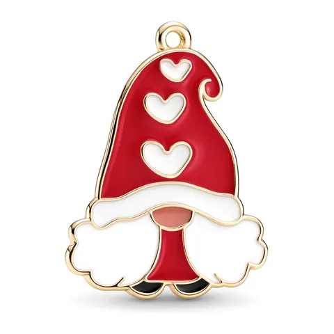Mixed Festival Cartoon Gnome Enamel Pendants For DIY Jewelry Making Alloy Charms Necklace Bracelet Accessories Multi Style Gnome Finding