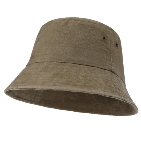 Vintage Washed Denim Bucket Hat Distressed Sun Protection Summer Outdoor Fisherman Hat For Men Women Unisex Casual Fashion Hat
