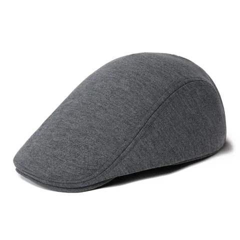 Coppola Minimalista in Cotone per Uomo Donna Vintage British Ivy Cap Tinta Unita Regolabile Parasole All'aperto