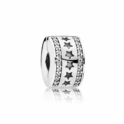 Strass Ster Stopper Charm Voor DIY Armband Maken Zinklegering Holle Vijfpuntige Ster Sieraden Accessoires Voor Vrouwen