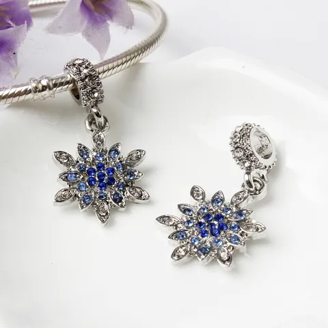 Weihnachten DIY Schneeflocke Legierung Charm Zirkonia Anhänger Für Schmuckherstellung Handtaschen Armbänder Damen Winter Zubehör