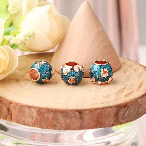 Charms de Aleación Serie Marina Esmalte Circonita Tortuga Estrella de Mar Concha Colgantes para Creación de Joyas DIY Pulseras Collares Mujer