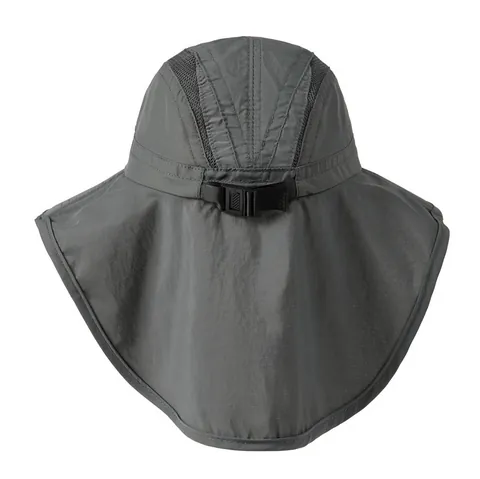 Cappello a Secchiello Protezione Solare Per Uomo Donna Con Protezione Collo UV Tesa Larga Traspirante Pesca Escursionismo Safari