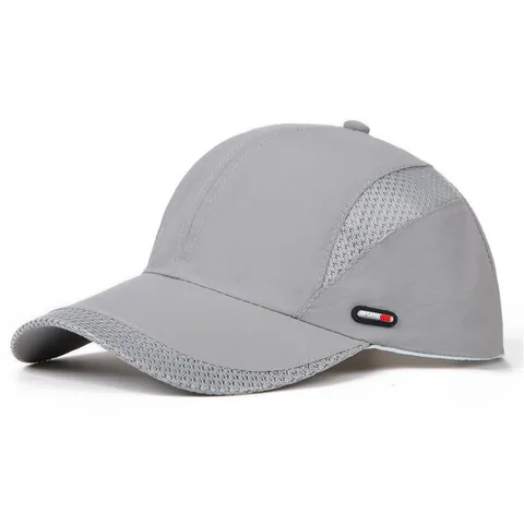 Unisex Schnelltrocknende Netz Baseballkappe Atmungsaktiver Sonnenhut Für Outdoor Sport Casual Verstellbarer Polyester Sommerhut