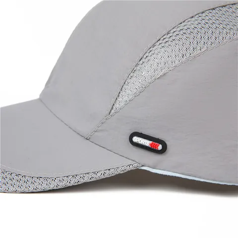 Unisex Schnelltrocknende Netz Baseballkappe Atmungsaktiver Sonnenhut Für Outdoor Sport Casual Verstellbarer Polyester Sommerhut