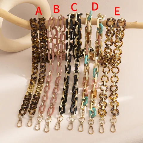 Trendy Acryl Ketting Telefoon Lanyard Crossbody Telefoonriem Met Metalen Gesp Voor Vrouwen Anti-Verlies Mode Tasriem