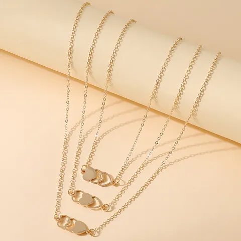 Roestvrij Stalen Hart Armband En Ketting Met Zussen Zegenkaart Goud Zilver Vergulde Hart Sieraden Voor Vrouwen Meisjes Cadeau